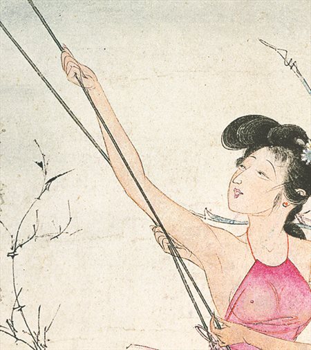 浚县-胡也佛的仕女画和最知名的金瓶梅秘戏图